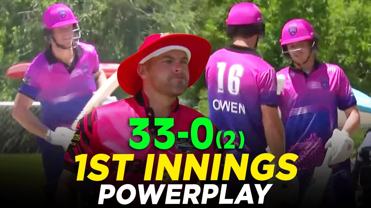 1st Innings Powerplay | Grand Cayman vs New York | Match 22 | MAX60 Caribbean League 2024 | M7A1A