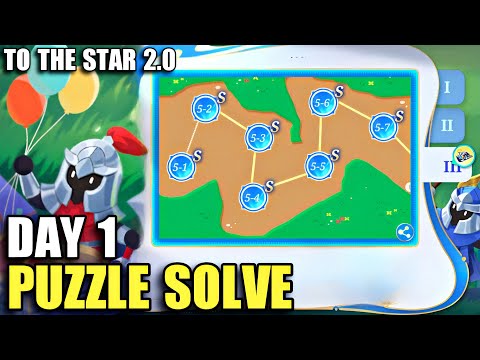 DAY 1 - TO THE STAR 2.0 PUZZLE SOLVING 