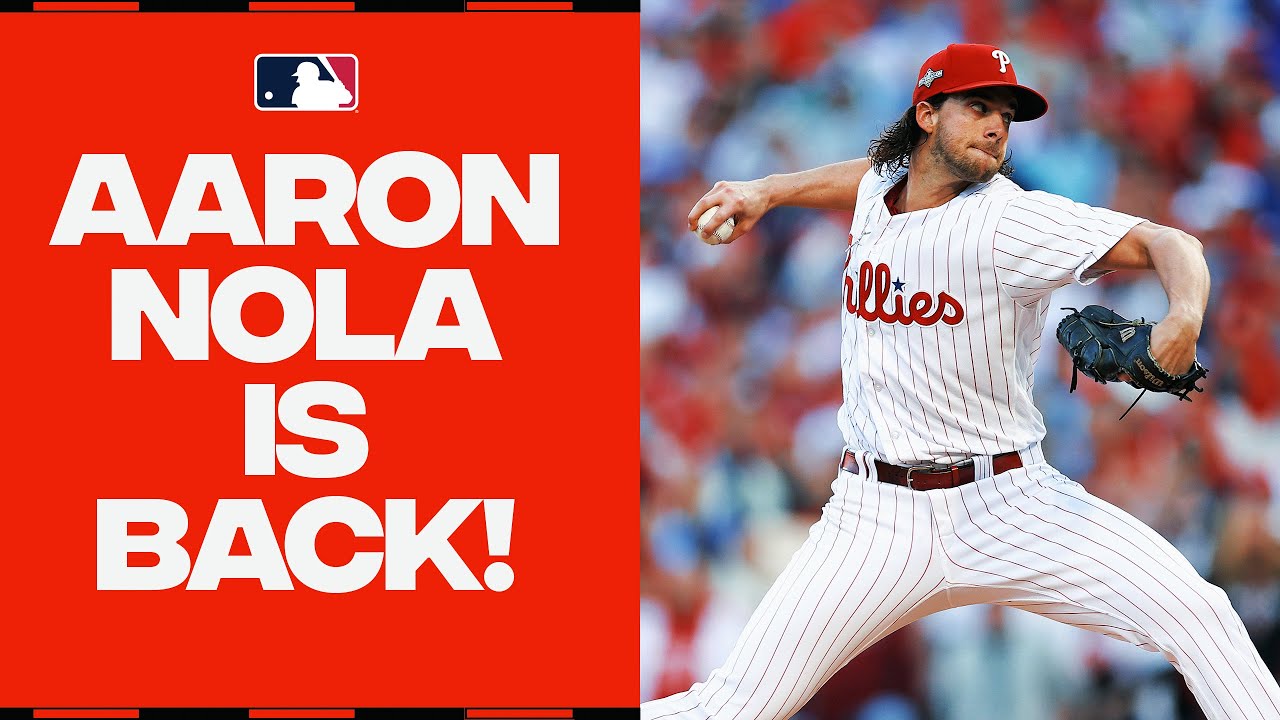 He's BACK! The best moments of Aaron Nola's Phillies career!