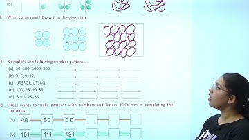 Chapter 9  Pattern and Symmetry | Maths Class 3
