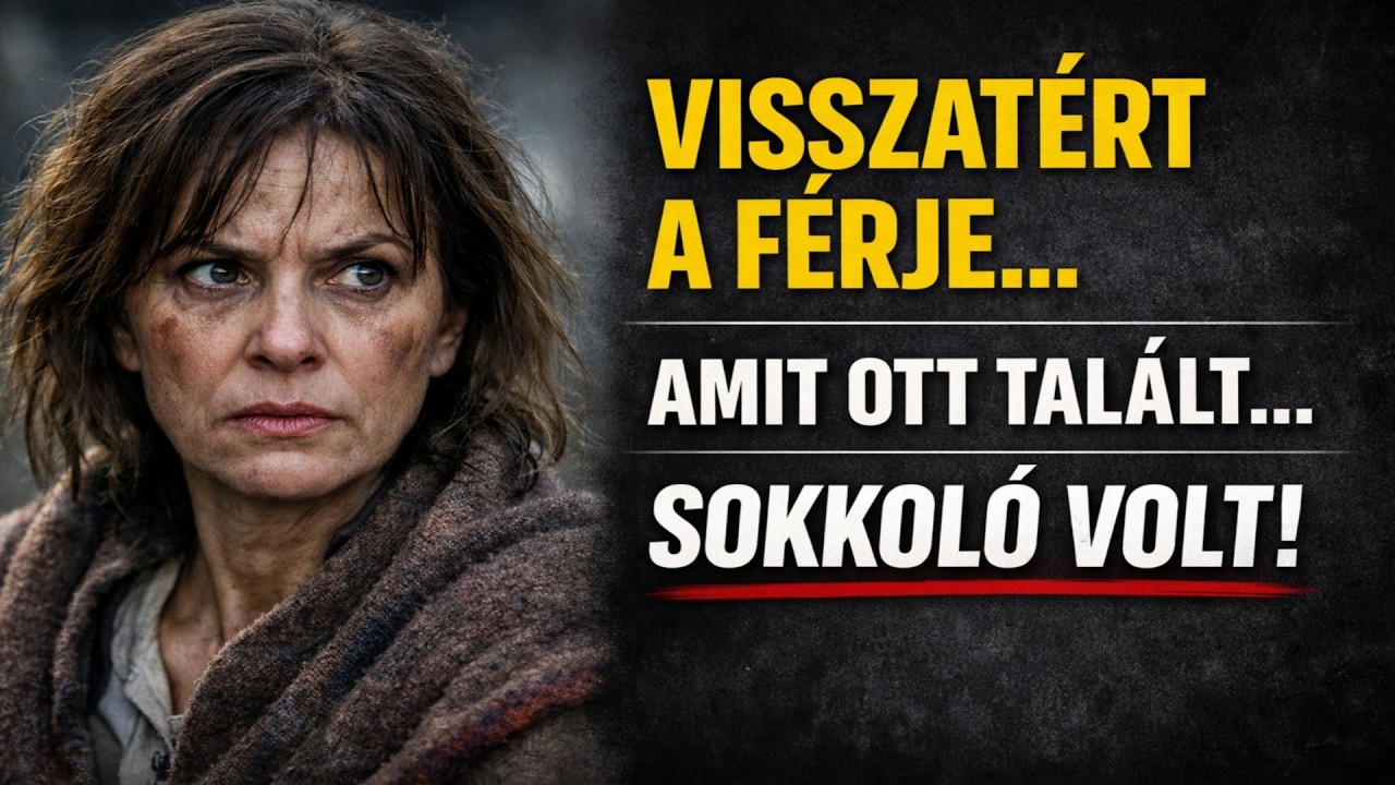 Az anyósa tanácsára a haldokló feleségét a pusztába vitte. Egy év múlva visszatért az örökségért, d