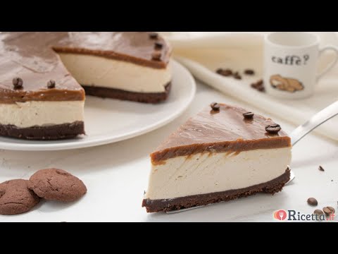 Video: Cheesecake Al Caffè Con Fondente