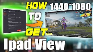 How To 🔧Create Ipad Resolution In Gameloop : Nvidia Control Penal 1440 * 1080 : PUBG MOBILE