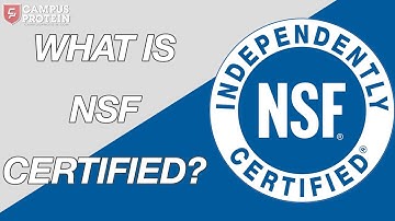 What is NSF Certified? (Supplements)