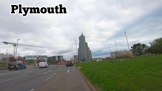 A drive with us production 26/03/23 Plymouth city in Devon West Country England UK GoPro