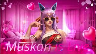 FREE FIRE 🔴 LIVE 🔥UID CHECK 😍MUSKAN GAMING 👻 #freefirelive #kdislive #shorts #live #kdlive screenshot 3