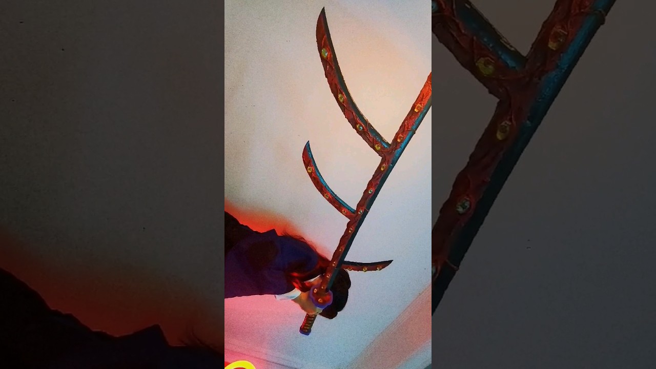 Kokushibo's Sword DIY #demonslayer #kokushibo