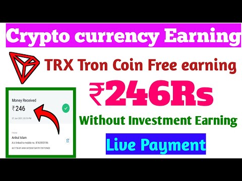 🤑How to TRX tron coin for free in online tamil | Without investment |Payment received |tamil
