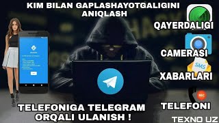 TELEGRAM ORQALI HOHLAGAN INSONNI KUZATISH