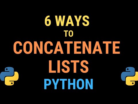 Can we concatenate lists in Python?