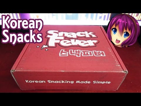 SnackFever Unboxing (March ) Korean Snacks