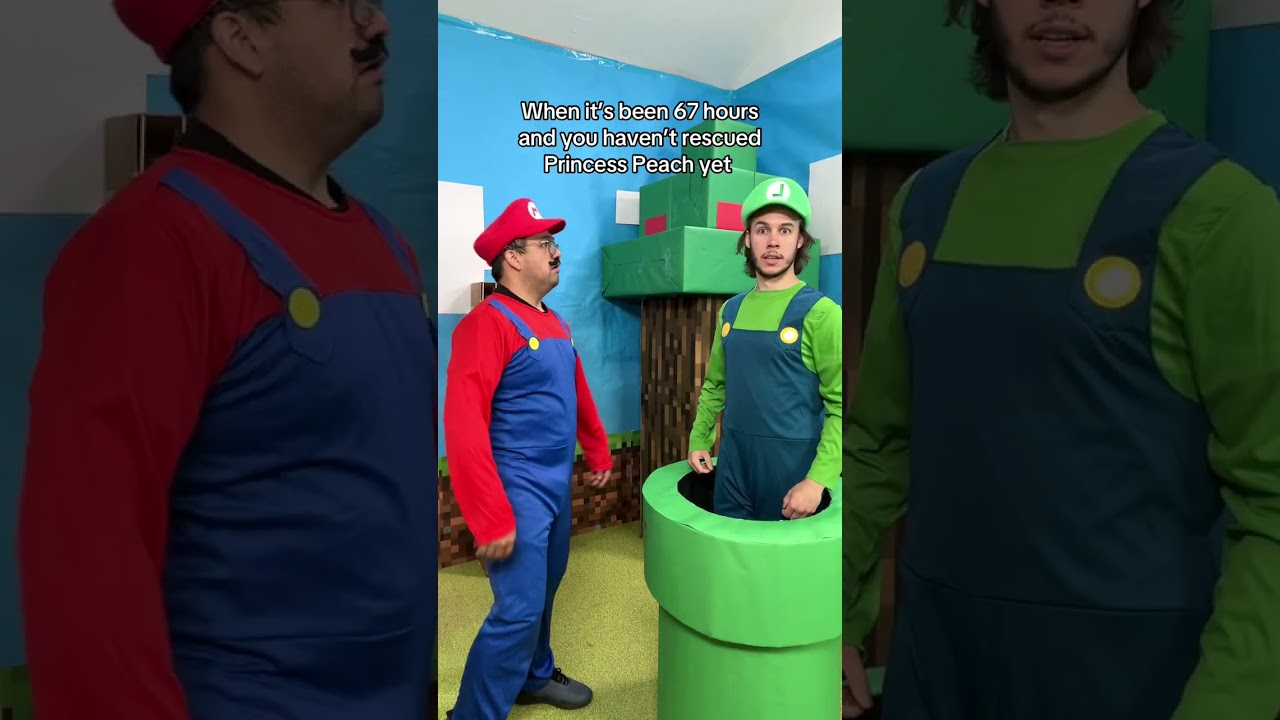 POV Mario & Luigi Rescue Princess Peach