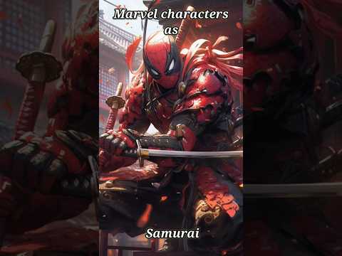 🔥Samurai Version 🗡️ - superheroes as Samurai #short #viral #avengers @MovieReplay