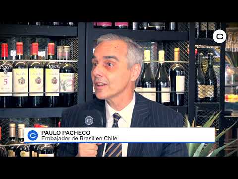 Paulo Pacheco, Embajador de Brasil en Chile. Mejor Espumante en Catad’Or World Wine Awards