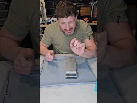 How to easily sharpen big Belly blades