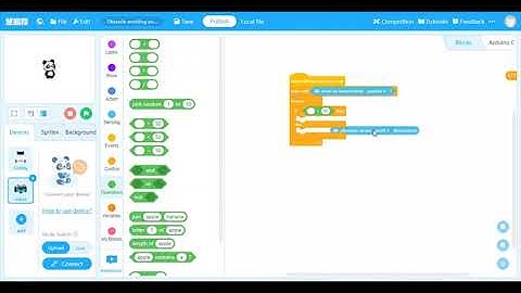 mBot Obstacle Avoidance with code