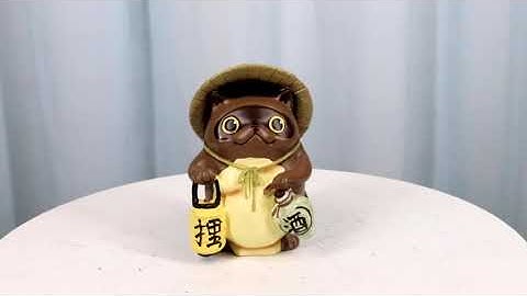 Ebros Japanese Tanuki Raccoon Dog Collectible Figurine Bake Danuki Yokai Ghost