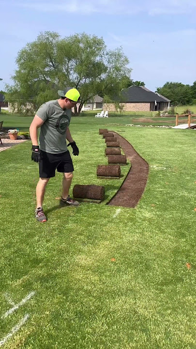 Oddly Satisfying Sod Roll