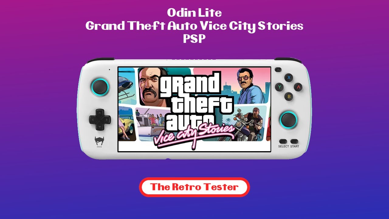 Review GTA Grand Theft Auto VICE CITY Stories - PSP handheld