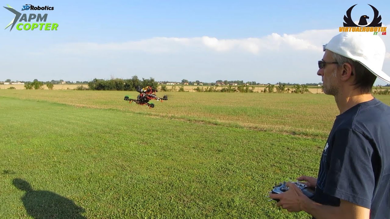 APM Copter V3.2 RC3 - "μBrain" flight board by "Virtualrobotix"