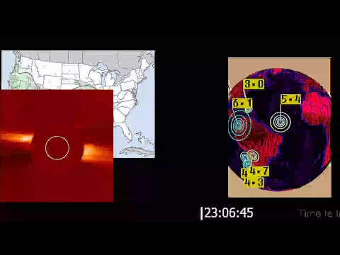 News, Earthquake Watch, Space weather, Storm Warnings, Solar Storms,