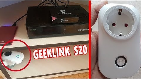 Connected Receiver to Sonoff S20 SMART SOCKET / Review of smart WiFi sockets and relays Sonoff S20