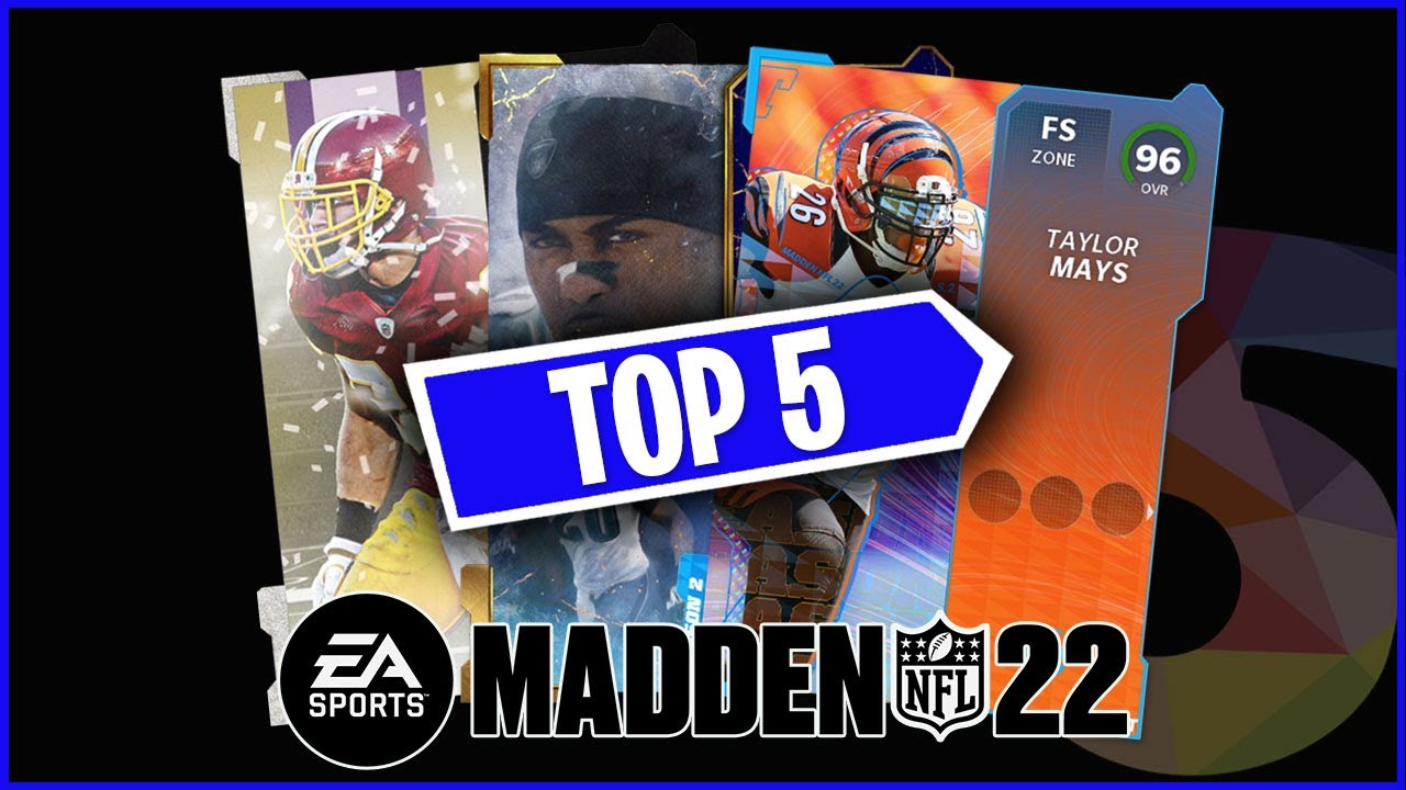 RANKING The Top 5 FREE SAFETIES In Madden 22 Ultimate Team [January