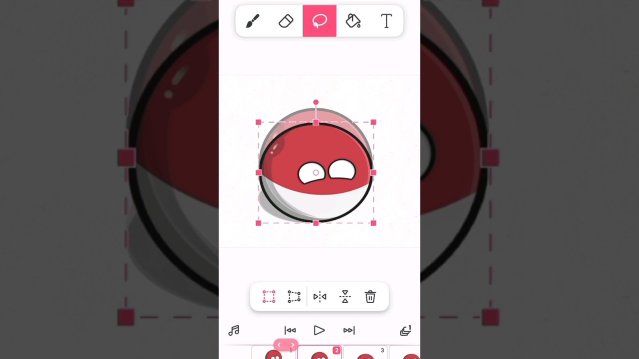 Tutorial buat animasi Countryballs yg lengkap ada yg tertarik ga ya? 😁 #tutorialanimasi #countryball