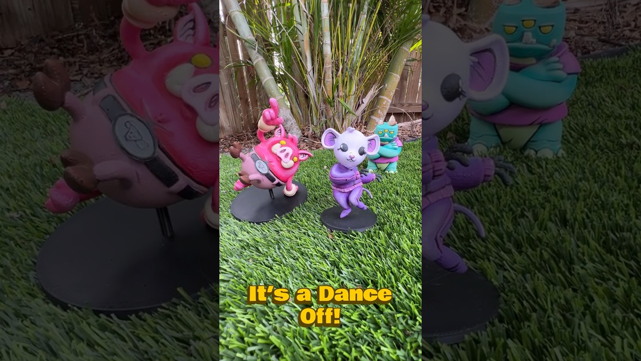 It's a Dance-Off! #toys #play #kidsvideo #kidsfun