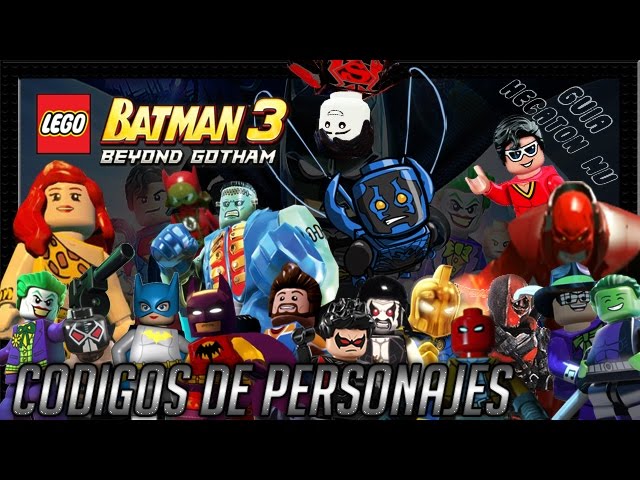 OS CODIGOS SECRETOS DO LEGO BATMAN 3 