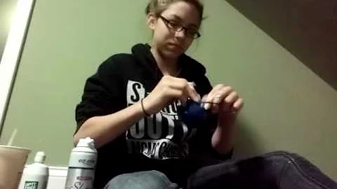 Rebecca McCloud does YouTube video in my channel