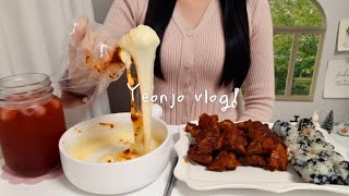 🧀🍖Spicy braised back ribs with cheese, shopping at Daiso, designing cakes, pasta/Korean vlog by 연조 Yeonjo 17,283 views 5 months ago 27 minutes