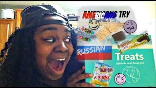 AMERICANS TRY RUSSIAN CANDY|TRYTREATS| ft SPECIAL GUEST