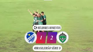 MANAUS FC 2 X 1 SÃO RAIMUNDO - RR | GOLS DA RODADA | 6° RODADA | BRASILEIRÃO SÉRIE D