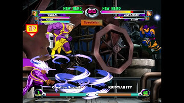 MvC2 Mvci Umvc3 Creation Scapes vs Kristian1ty