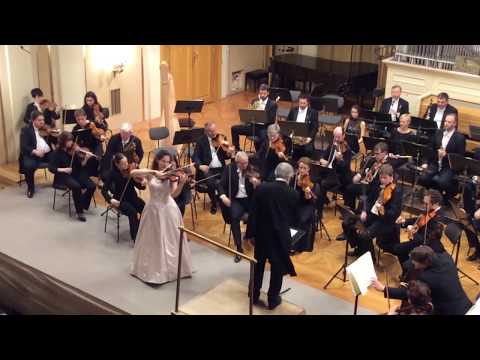 Sophia Jaffé playing Schumann Violin Concerto (excerpts)