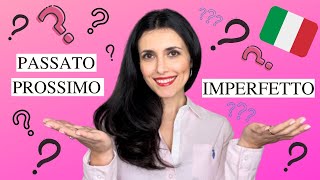 When to use PASSATO PROSSIMO vs IMPERFETTO? l Quando si usano il PASSATO PROSSIMO e L&#39;IMPERFETTO?