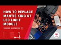 How to replace kaabo Mantis King GT LED Light Module | Kaabo Official