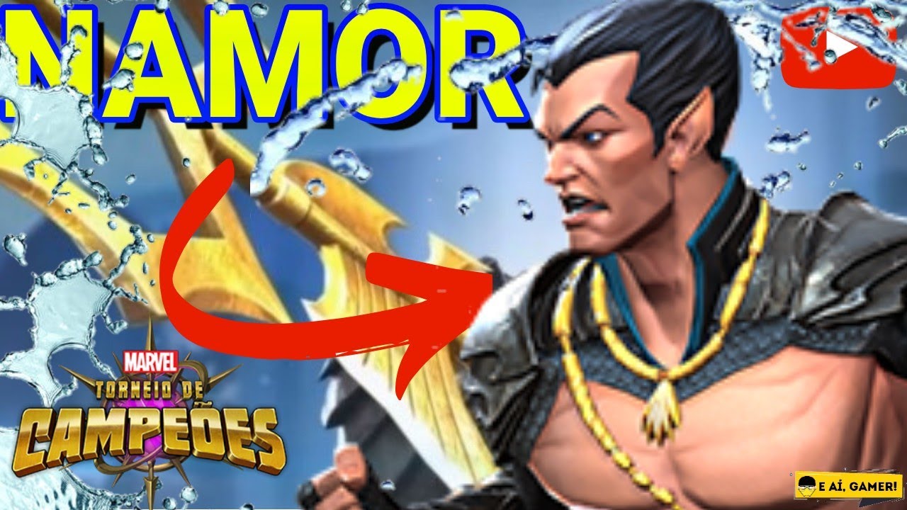 COMO USAR O NAMOR • REVIEW • DICAS • MARVEL TORNEIO DE CAMPEÕES