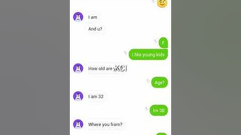 Kik chat! I got a lollipop for you! You can have it!