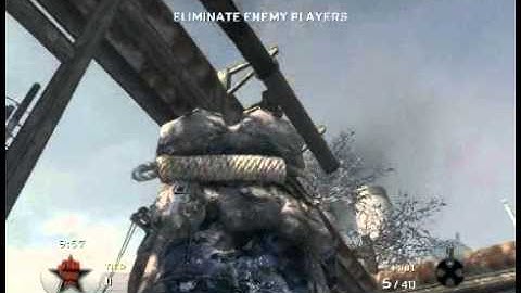 Call of Duty - Black Ops Cross Map Tomahawk On WMD!