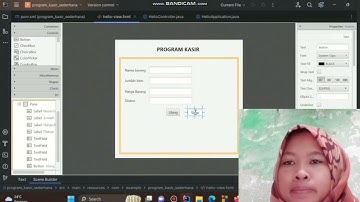 Belajar cara membuat program kasir sederhana dengan menggunakan intellij IDEA dan scene builder...