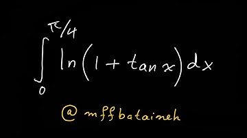 Integral of ln(1+tan(x)) from 0 to pi/4