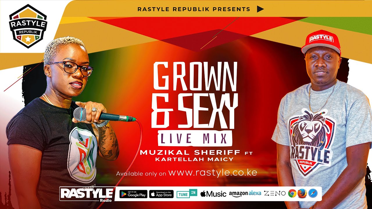 Grown & Sexy Kifaru Lounge Reggae Live Mix - Muzikal Sheriff Ft Kartellah Maicy 2025