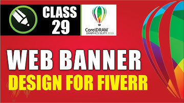 How to Design Website Banners for Fiverr Clients | Website Banner Design | Corel Pedia