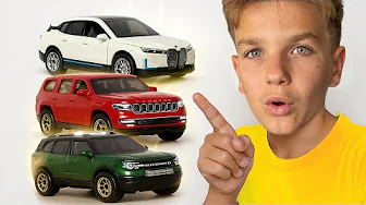 Mark and 1:64 scale cars - 3 fun episodes (Matchbox, Majorette, Hot Wheels)