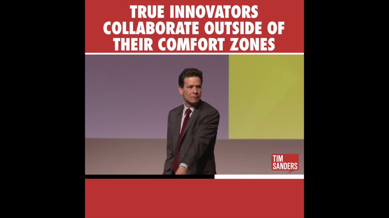 Keynote Speaker Tim Sanders - True Innovators Collaborate Outside Their ...