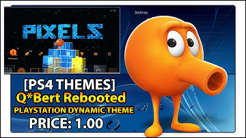 [PS4 THEME] Q*bert: Rebooted Dynamic Theme
