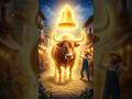 Bull Gives a Golden Surprise 😍 | Magical Village Story #adiaava #shorts #aishorts #animatedstory