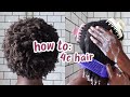 Curly hair 101 beginners guide to 4c hair